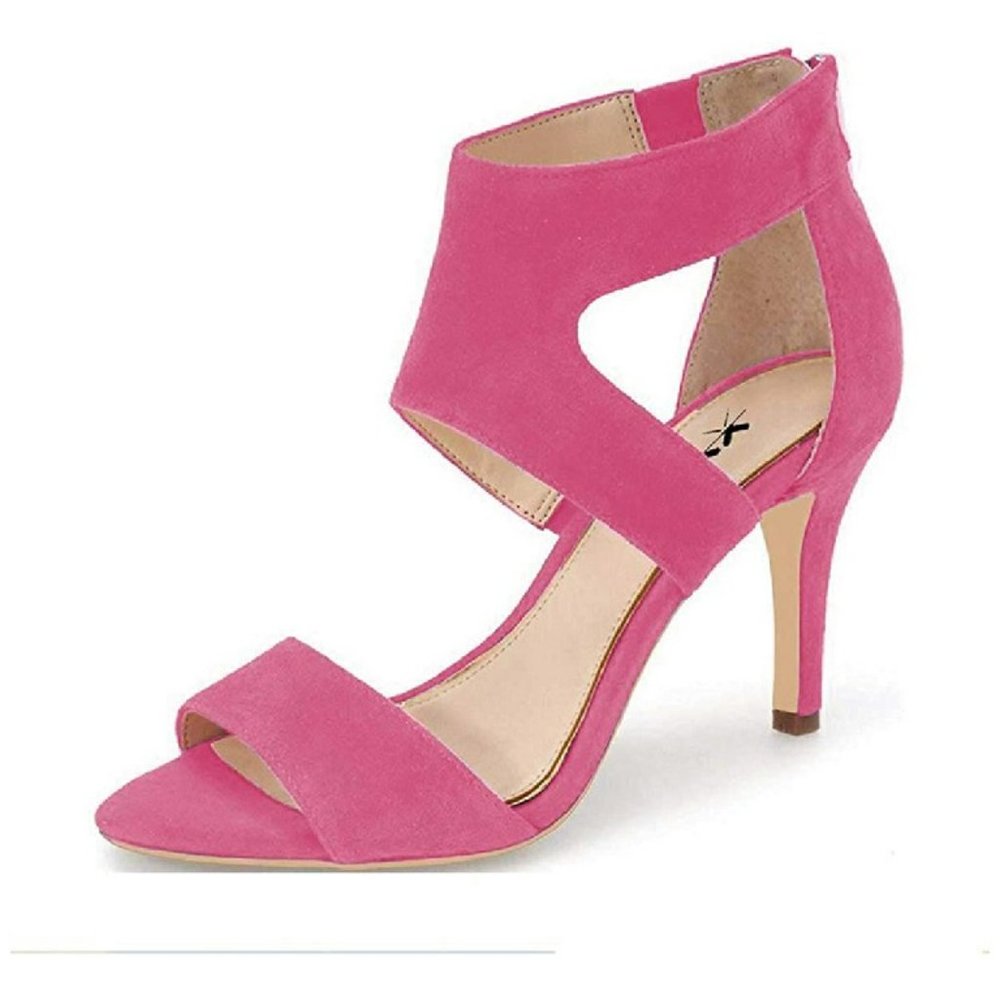 XYD Prom Dancing Shoes Elegant Open Toe Strappy